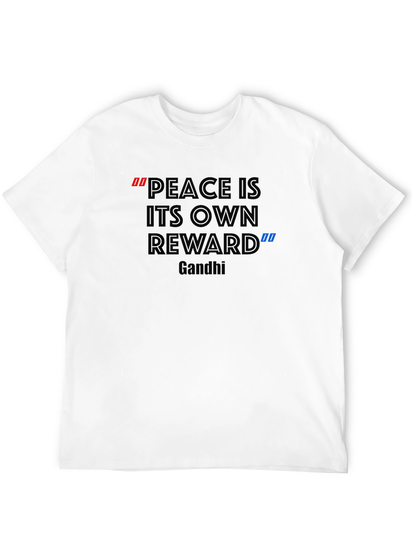 Peace Quote Graphic T-Shirt