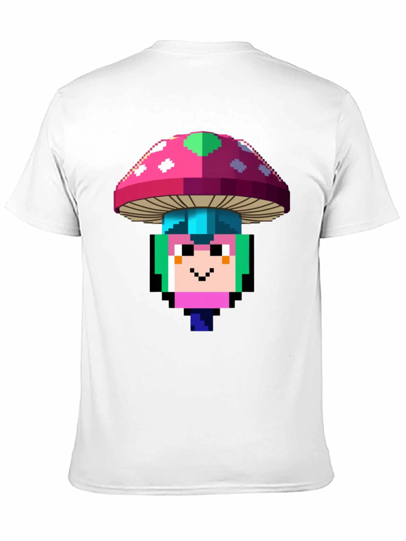 Pixel Mushroom T-Shirt - Gaming Inspired Graphic Tee