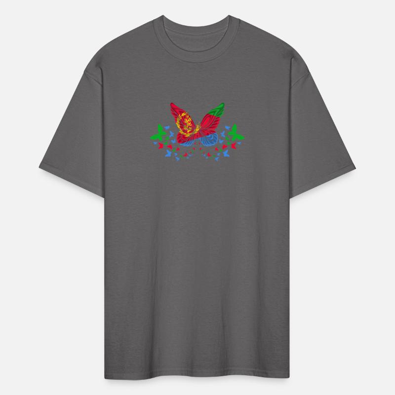 Eritrea Eritrean Eritrea Flag Butterflies