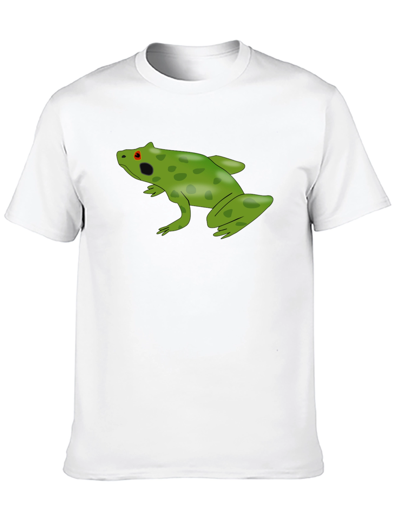 Green Frog Graphic T-Shirt - Casual Cool