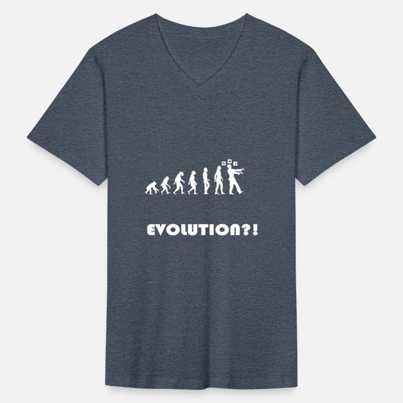 Evolution social media white