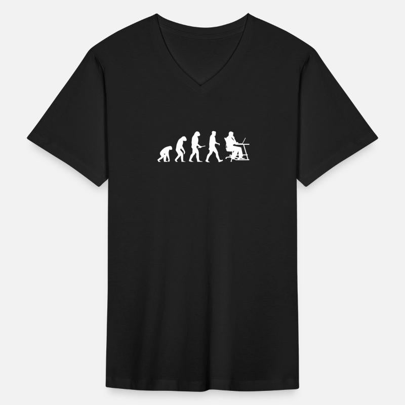 evolution to a computer man