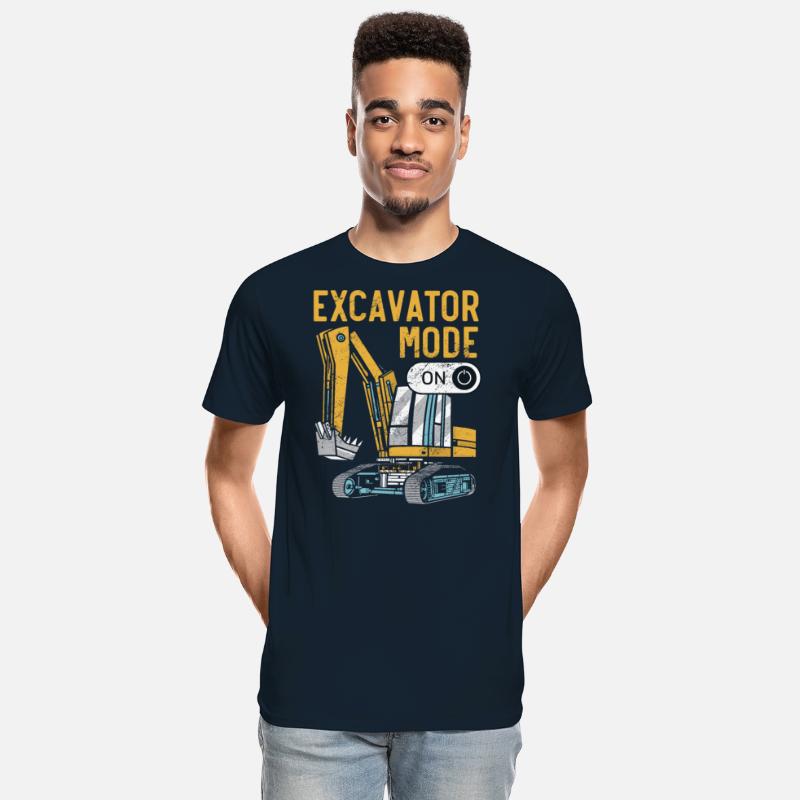 Excavator Mode On Construction Vehicle Digger