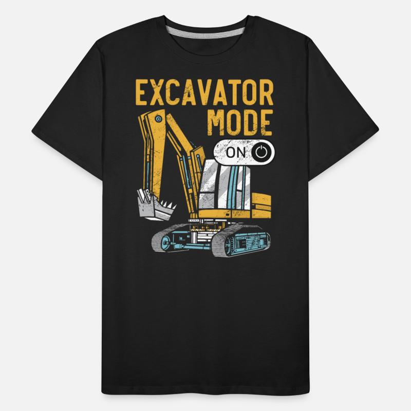 Excavator Mode On Construction Vehicle Digger