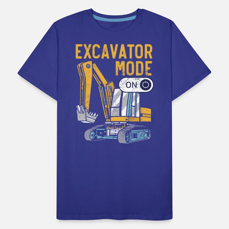 Excavator Mode On Construction Vehicle Digger