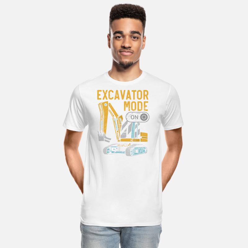 Excavator Mode On Construction Vehicle Digger