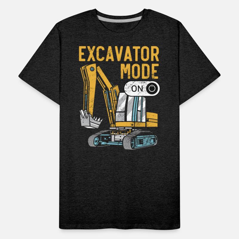 Excavator Mode On Construction Vehicle Digger