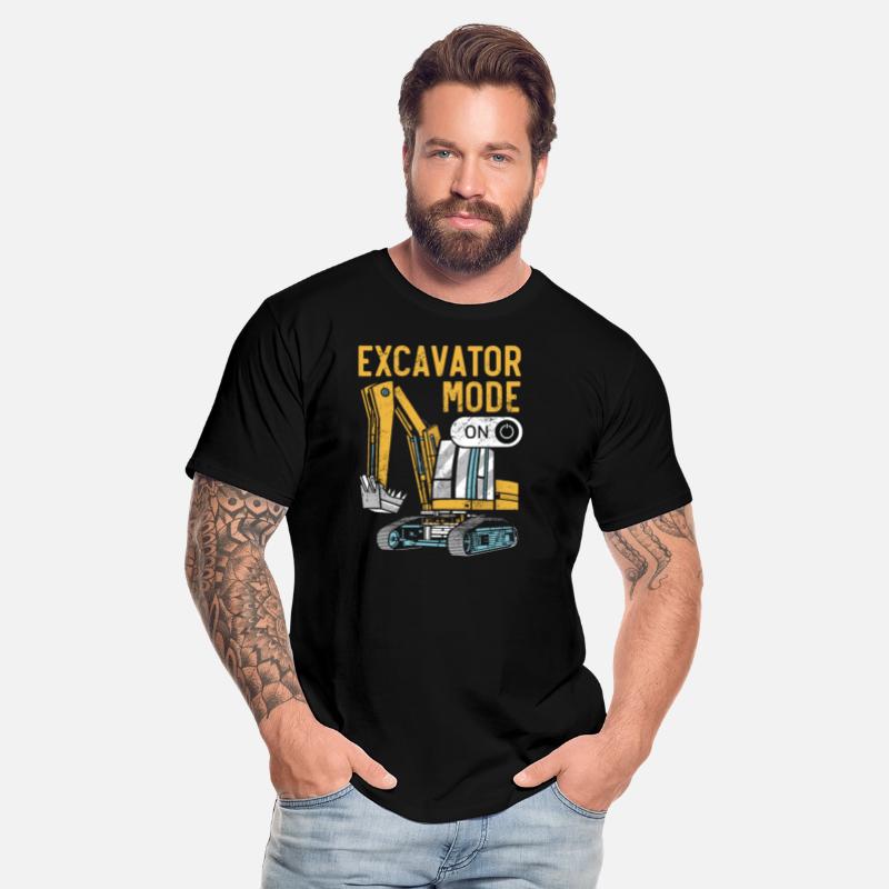 Excavator Mode On Construction Vehicle Digger