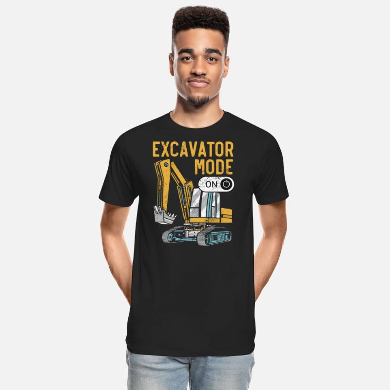 Excavator Mode On Construction Vehicle Digger