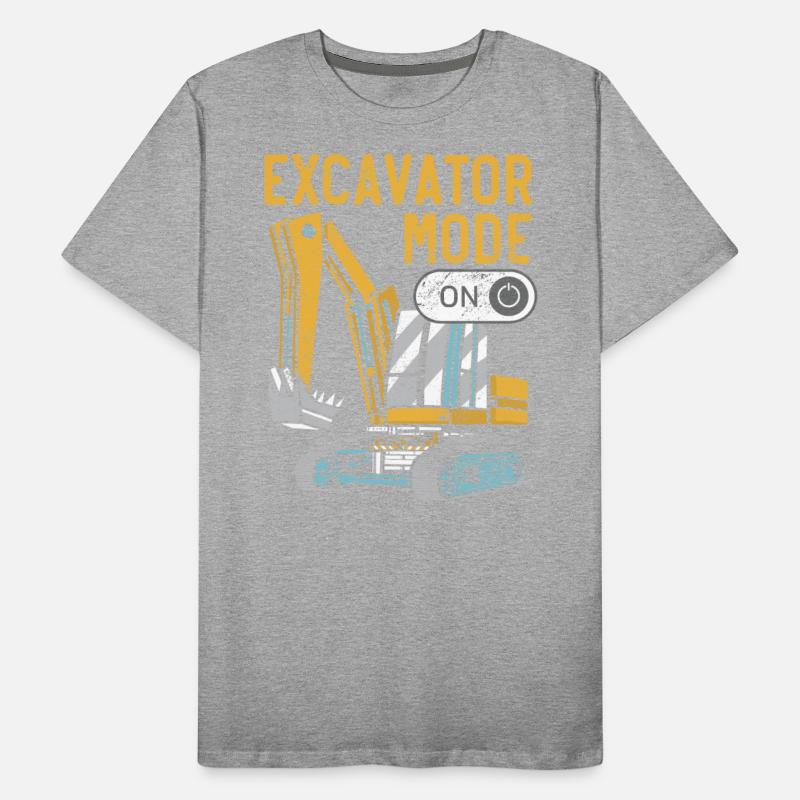 Excavator Mode On Construction Vehicle Digger