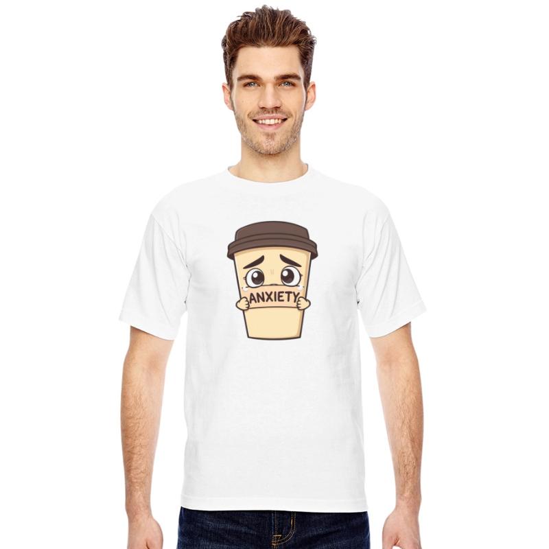Expressive Coffee Cup Anxiety