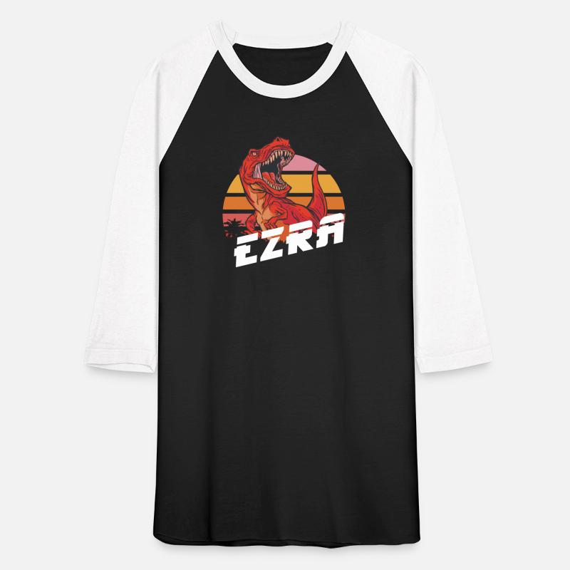 EZRA - Lovely boy name with T-REX dino