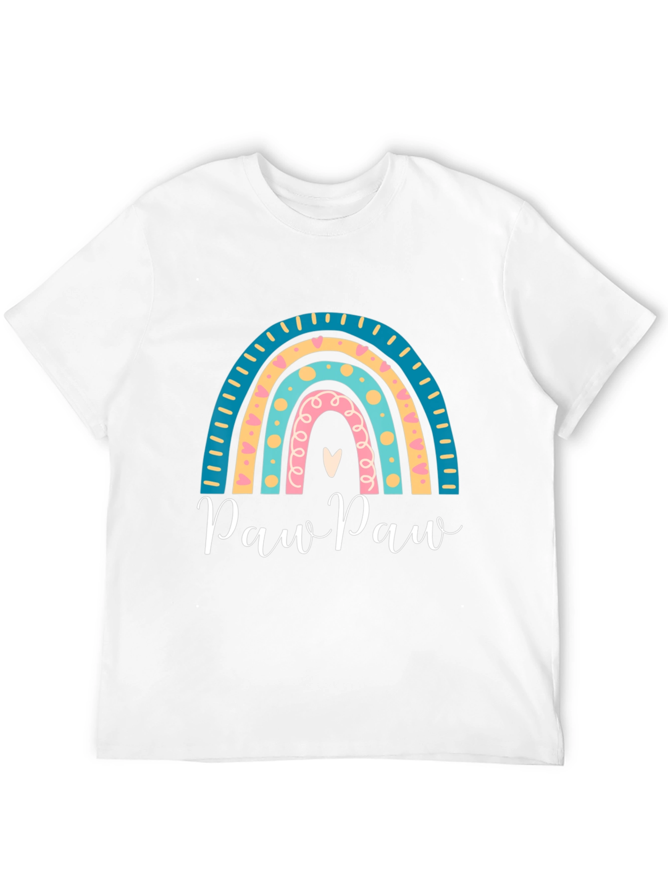 Paw Paw Rainbow Graphic Tee - Perfect Gift!