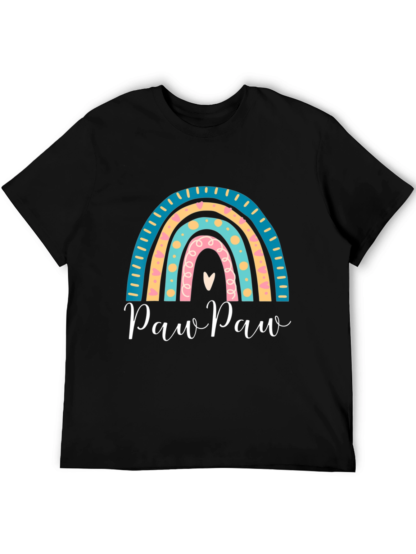Paw Paw Rainbow Graphic Tee - Perfect Gift!