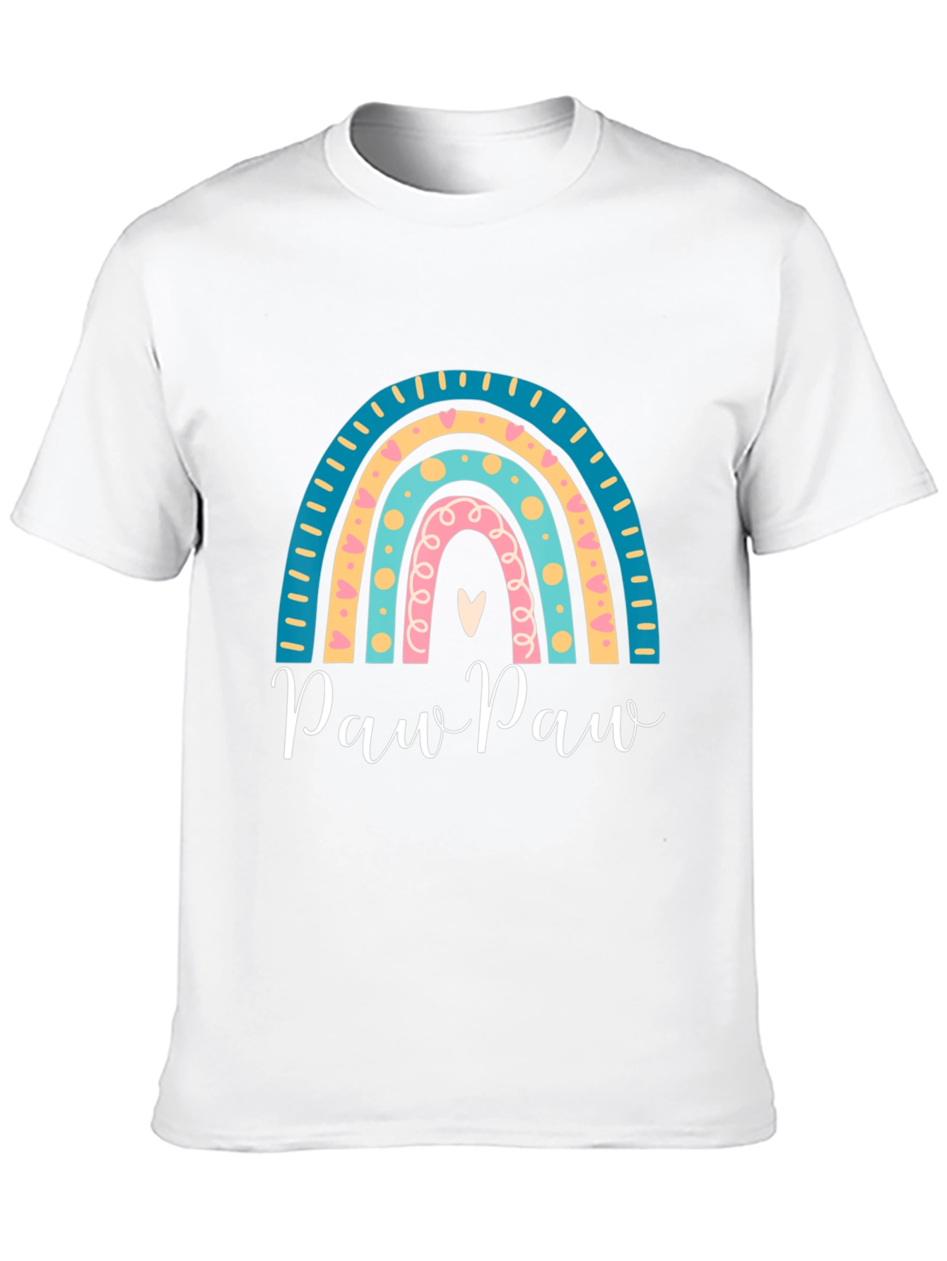 Paw Paw Rainbow Graphic Tee - Perfect Gift!