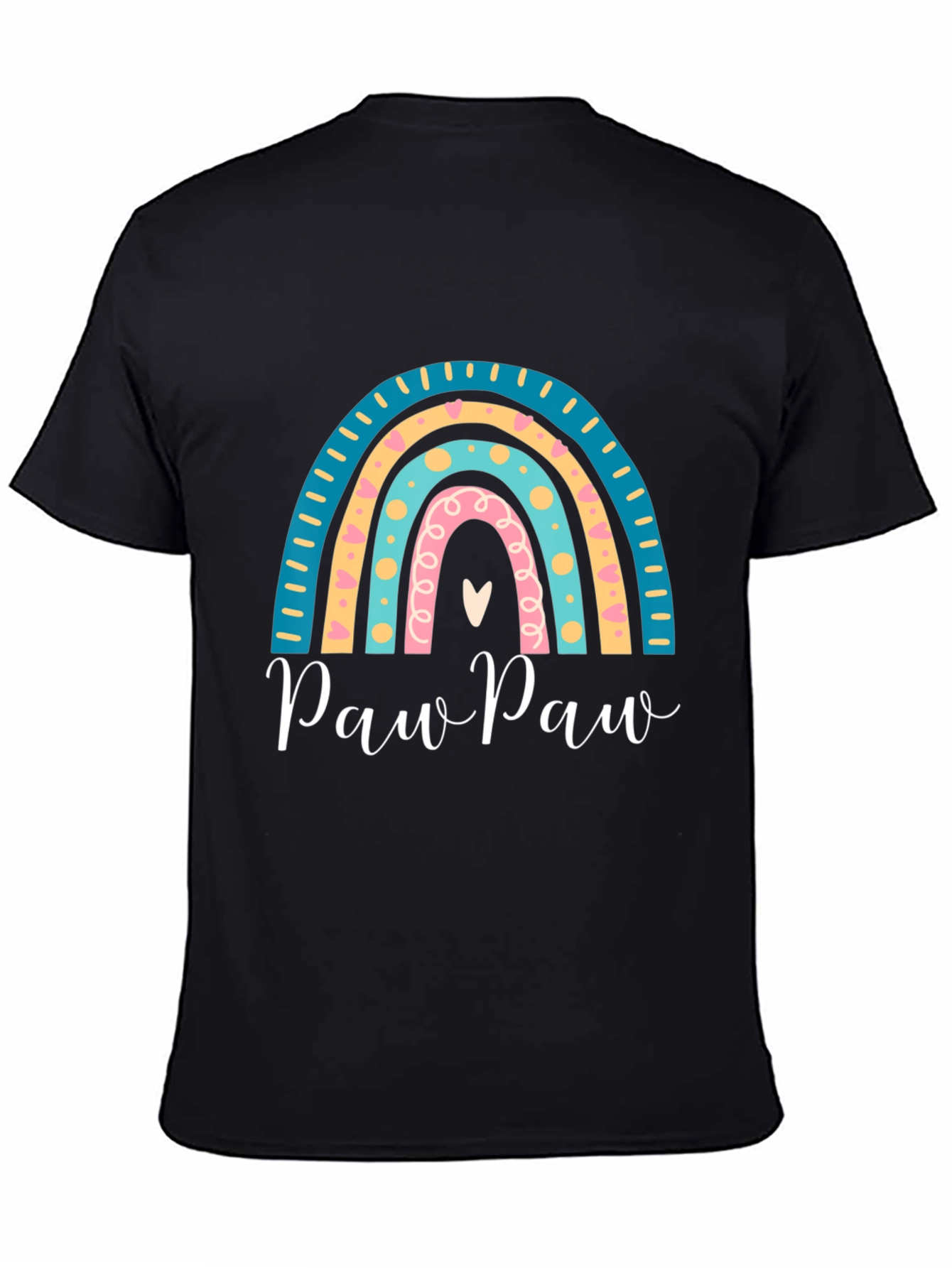 Paw Paw Rainbow Graphic Tee - Perfect Gift!