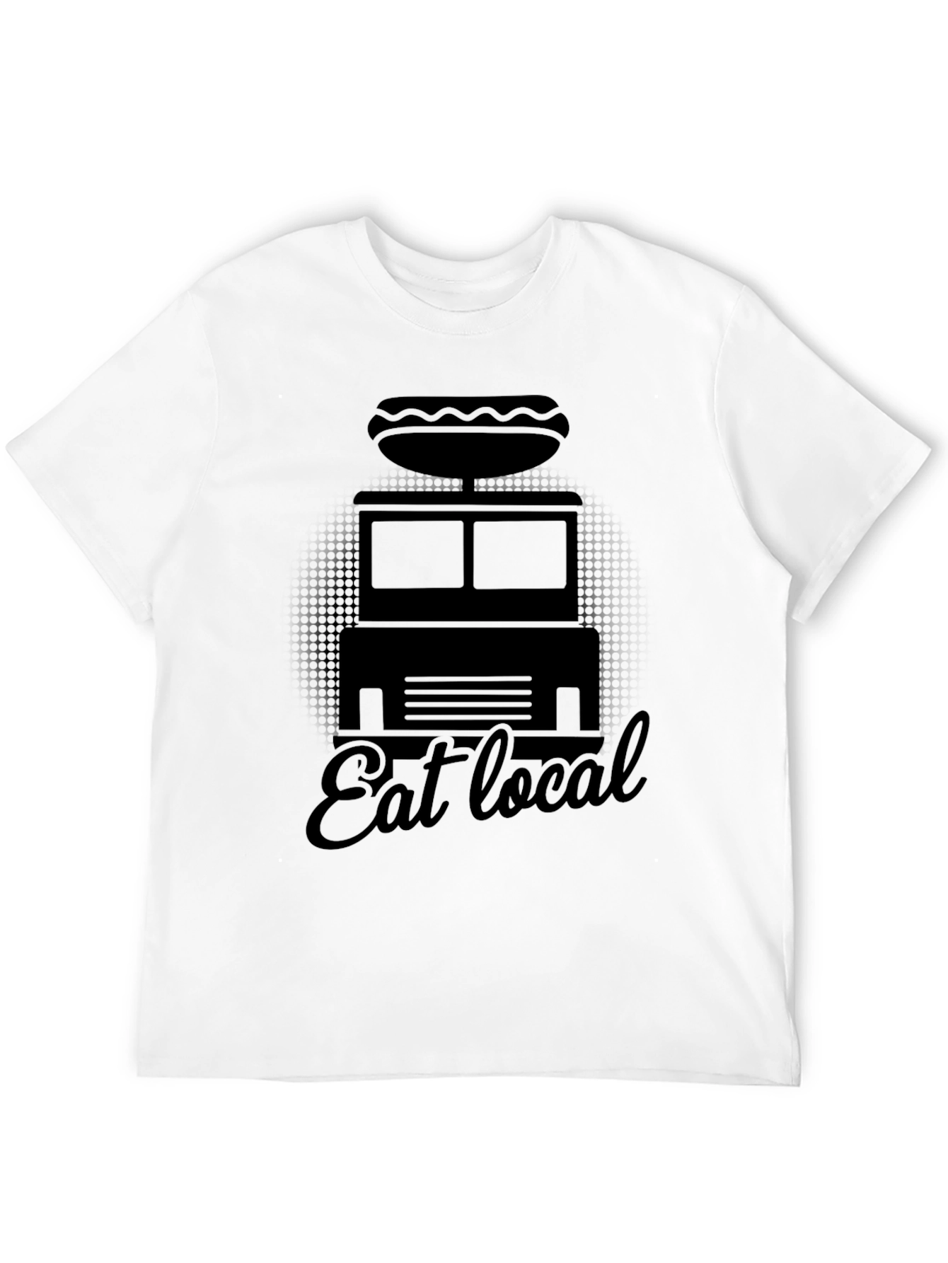 Eat Local T-Shirt - Food Truck Graphic Tee