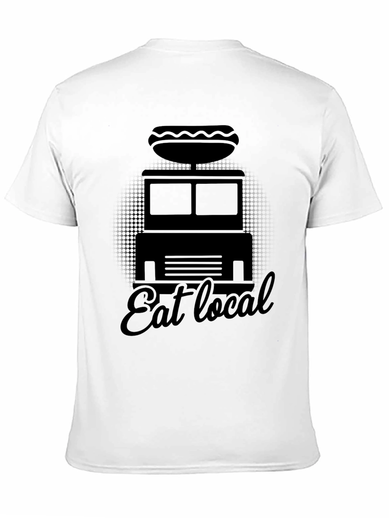 Eat Local T-Shirt - Food Truck Graphic Tee