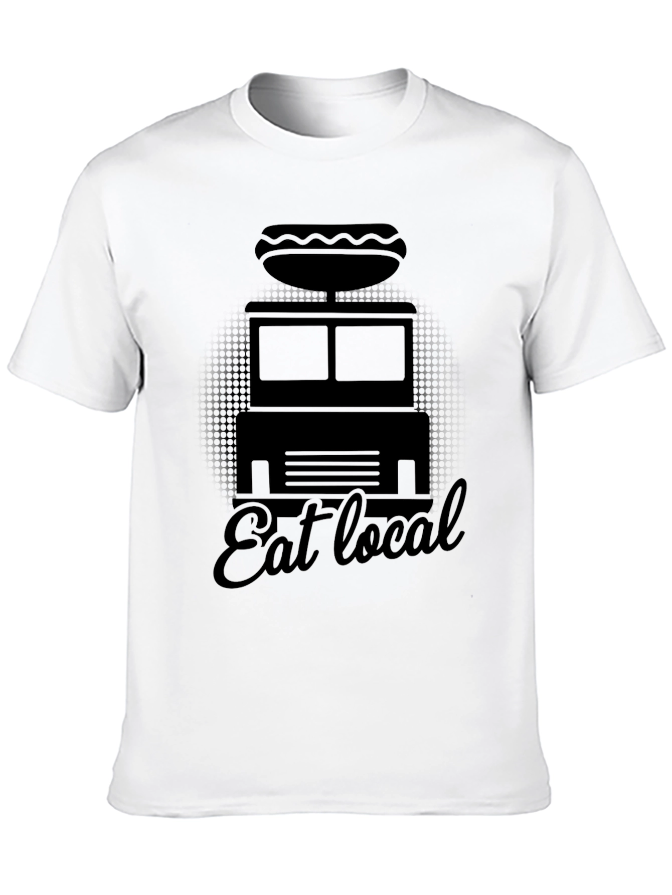 Eat Local T-Shirt - Food Truck Graphic Tee