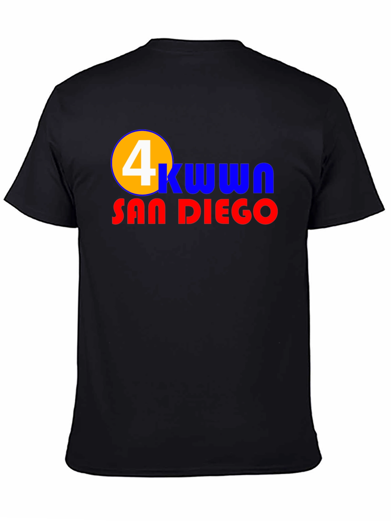 San Diego 4 KWWN T-Shirt - Black