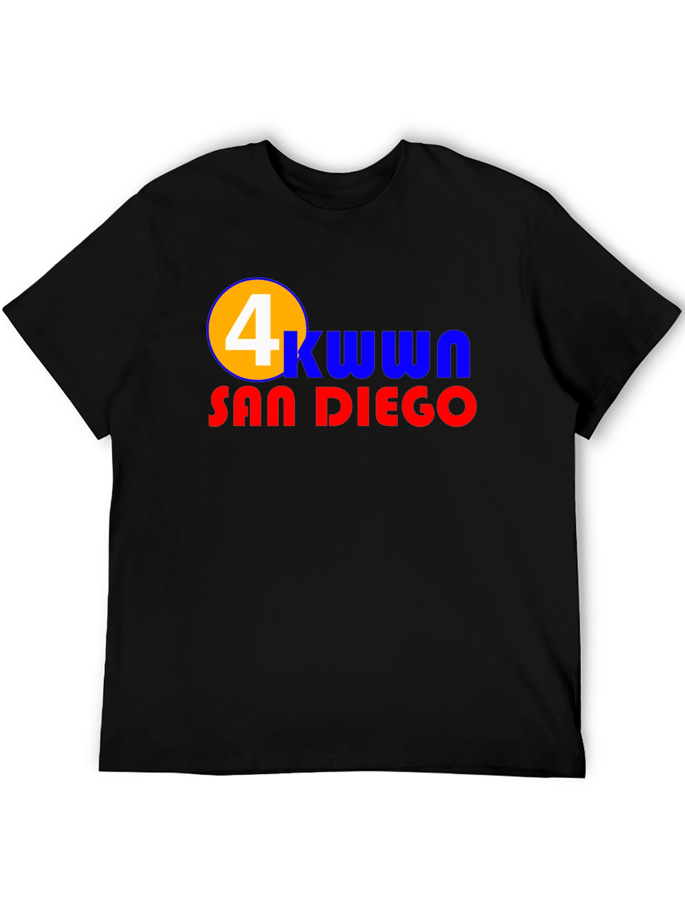 San Diego 4 KWWN T-Shirt - Black