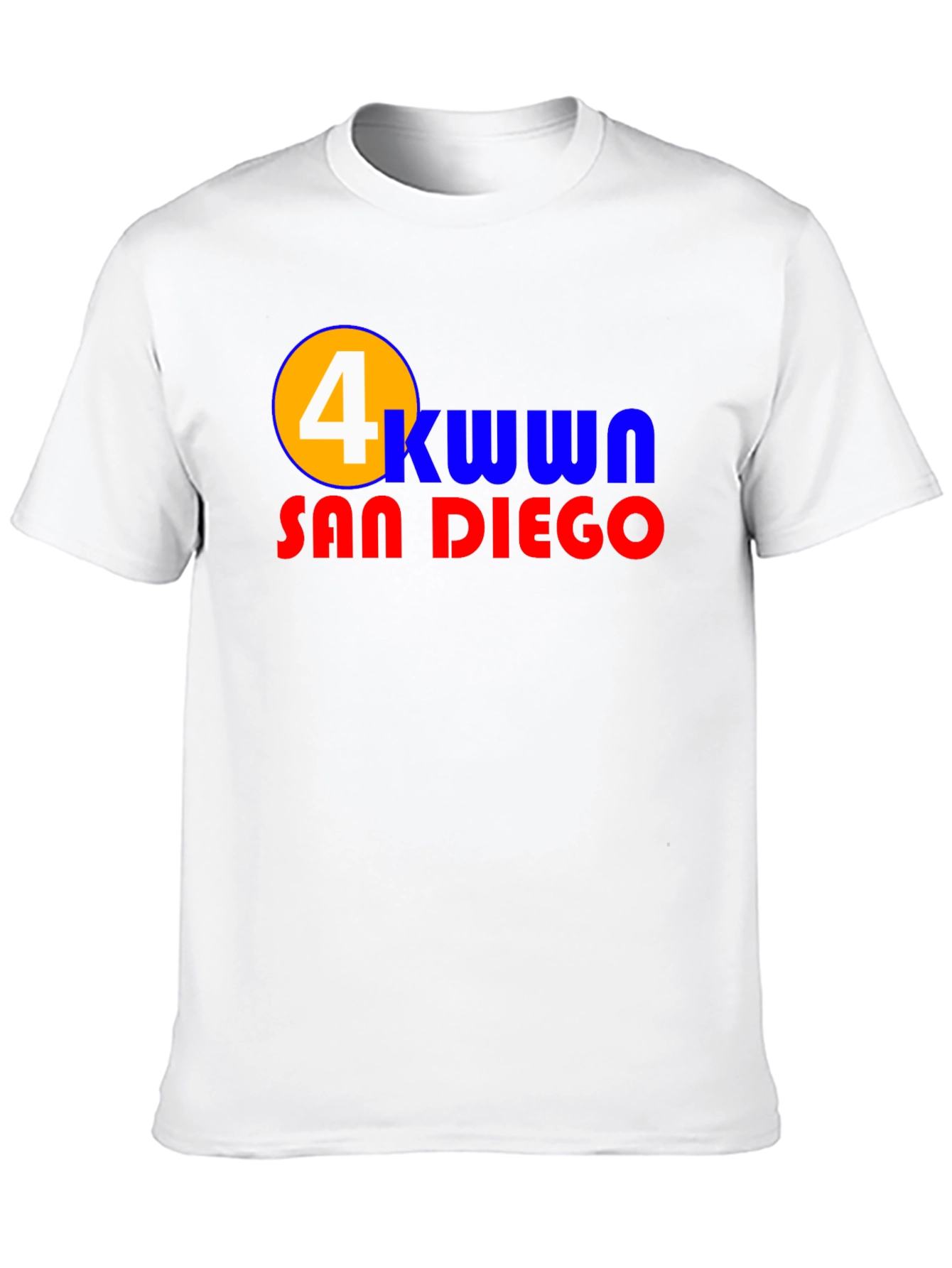 San Diego 4 KWWN T-Shirt - Black