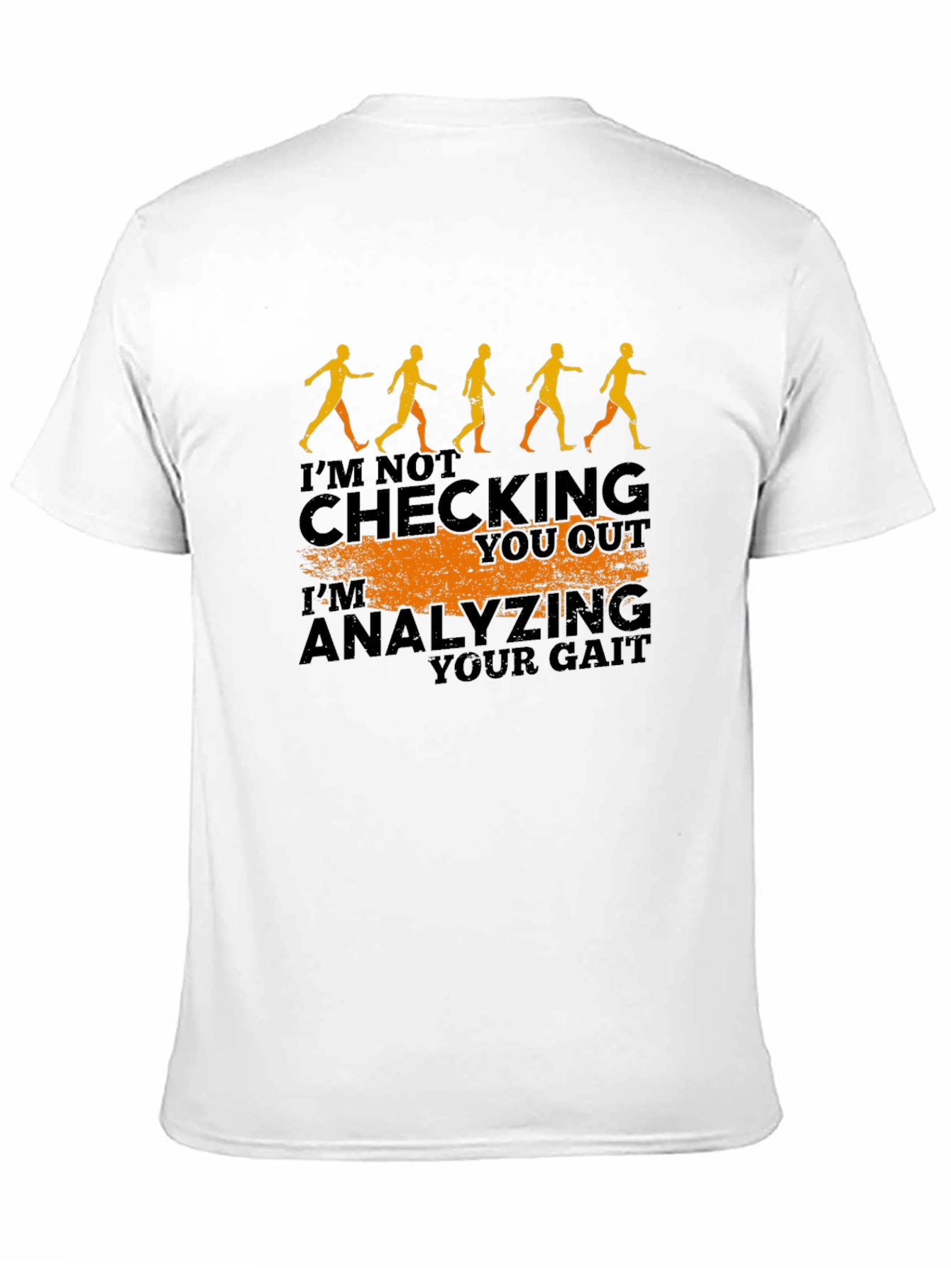 Gait Analysis Graphic Novelty Mens T-Shirt