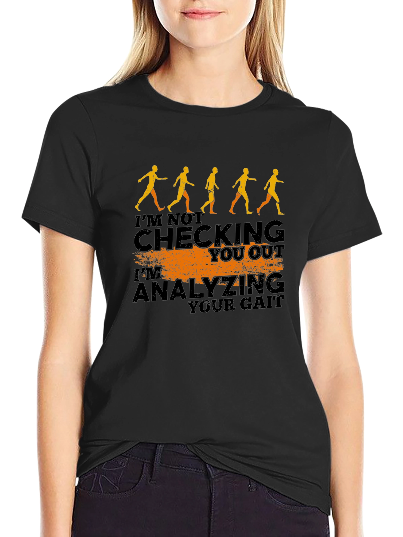 Gait Analysis Graphic Novelty Mens T-Shirt