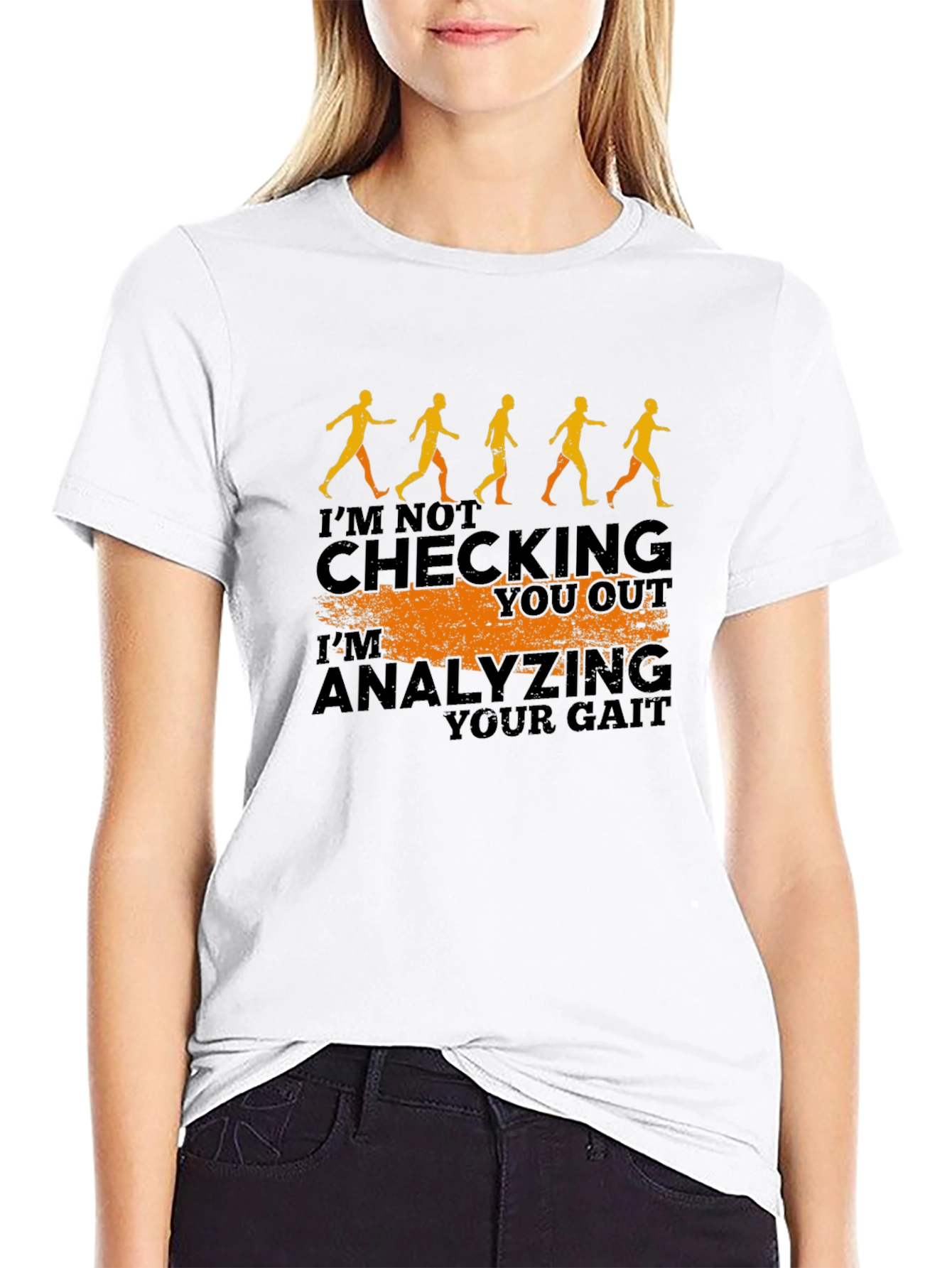 Gait Analysis Graphic Novelty Mens T-Shirt