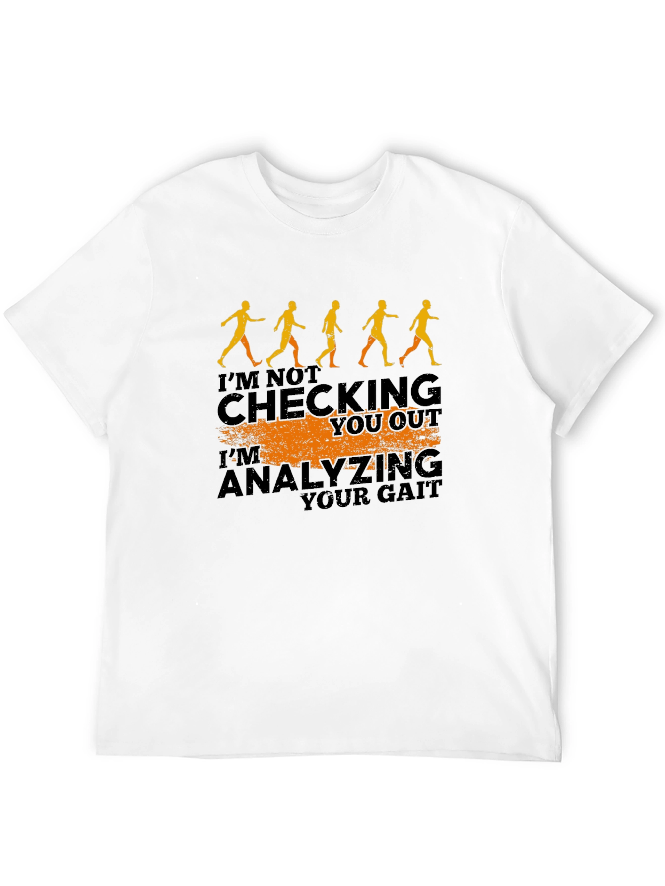 Gait Analysis Graphic Novelty Mens T-Shirt