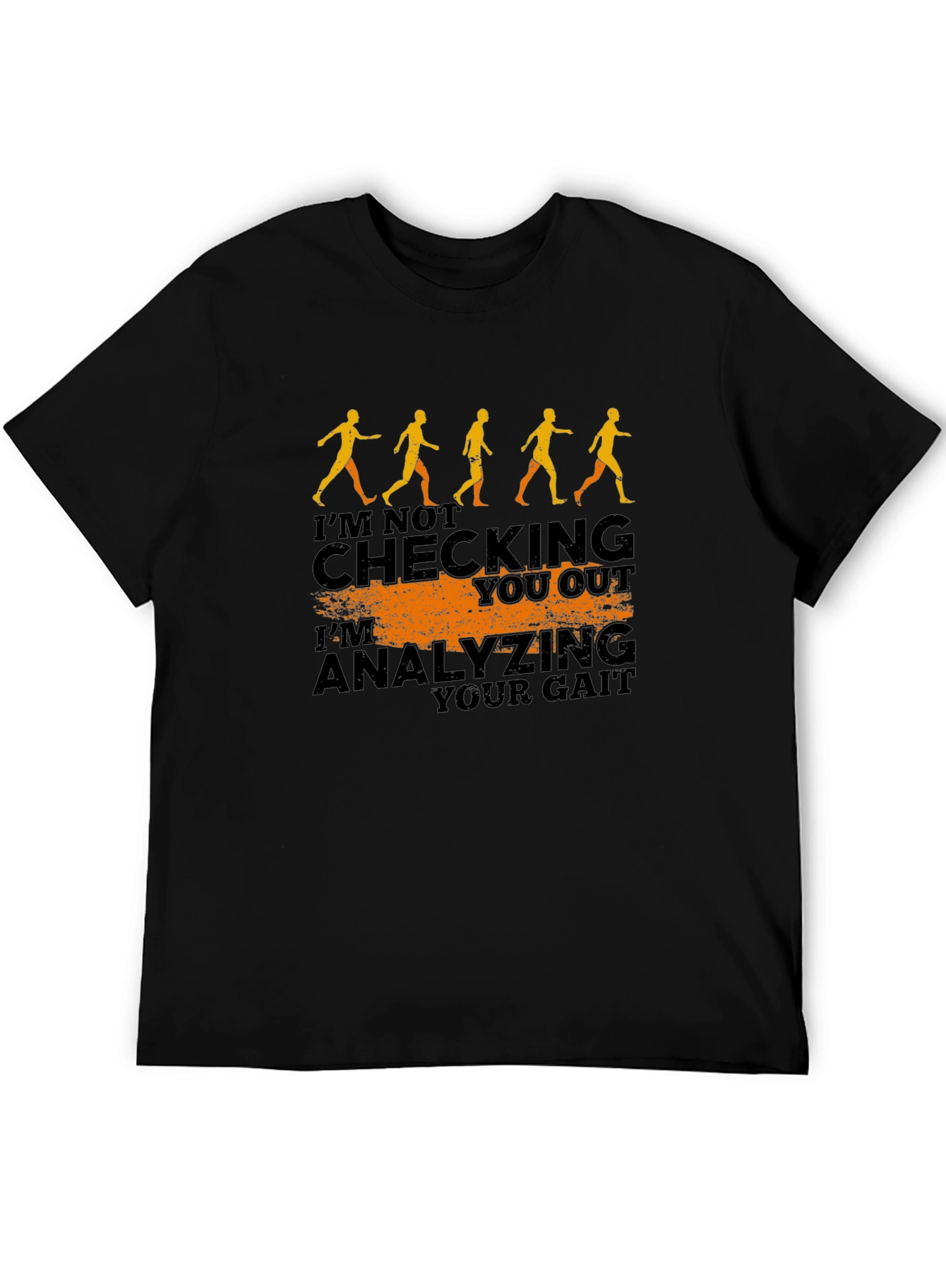 Gait Analysis Graphic Novelty Mens T-Shirt