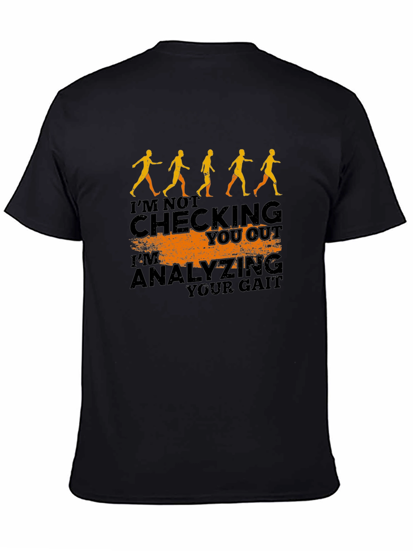 Gait Analysis Graphic Novelty Mens T-Shirt