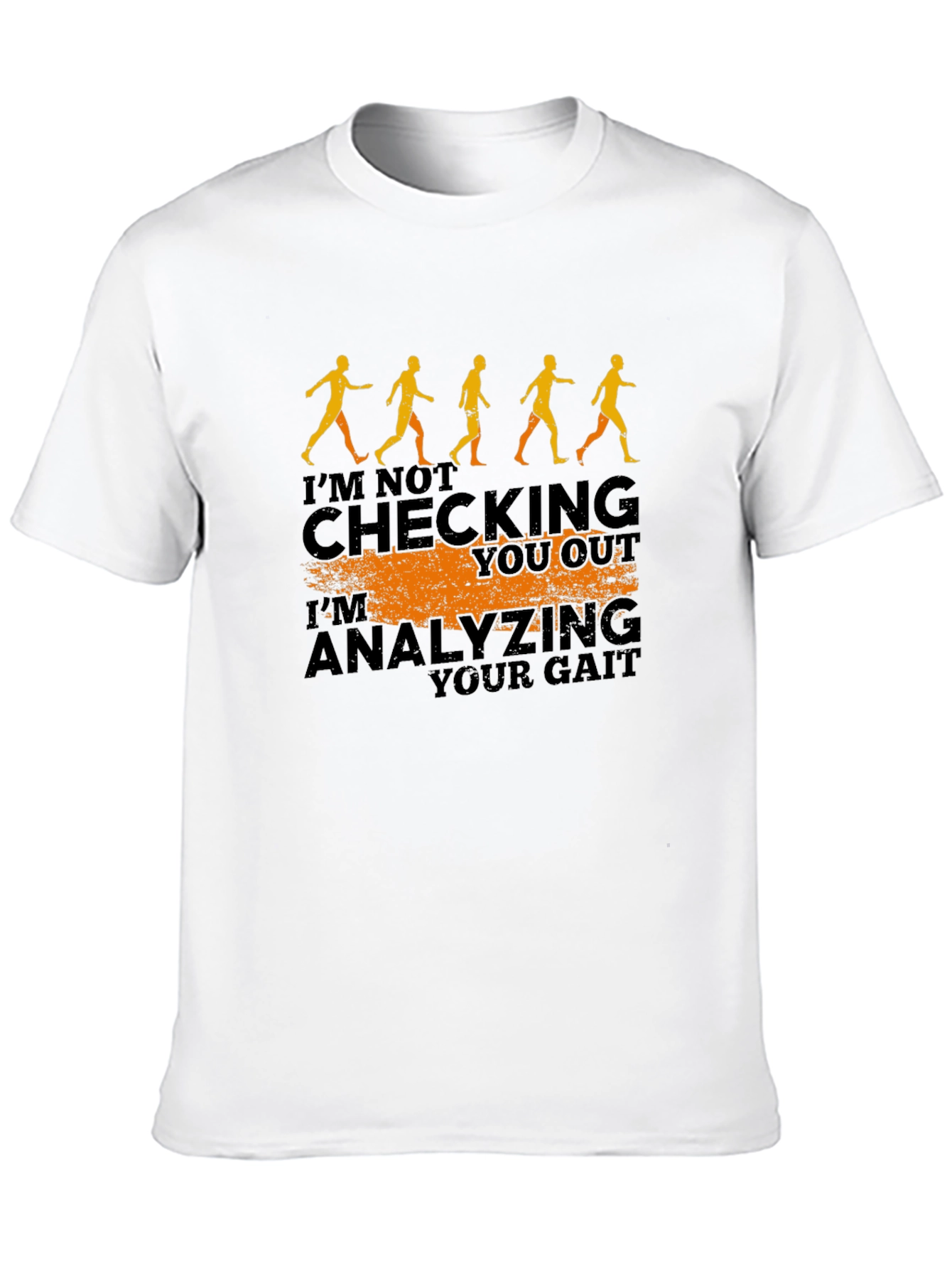 Gait Analysis Graphic Novelty Mens T-Shirt