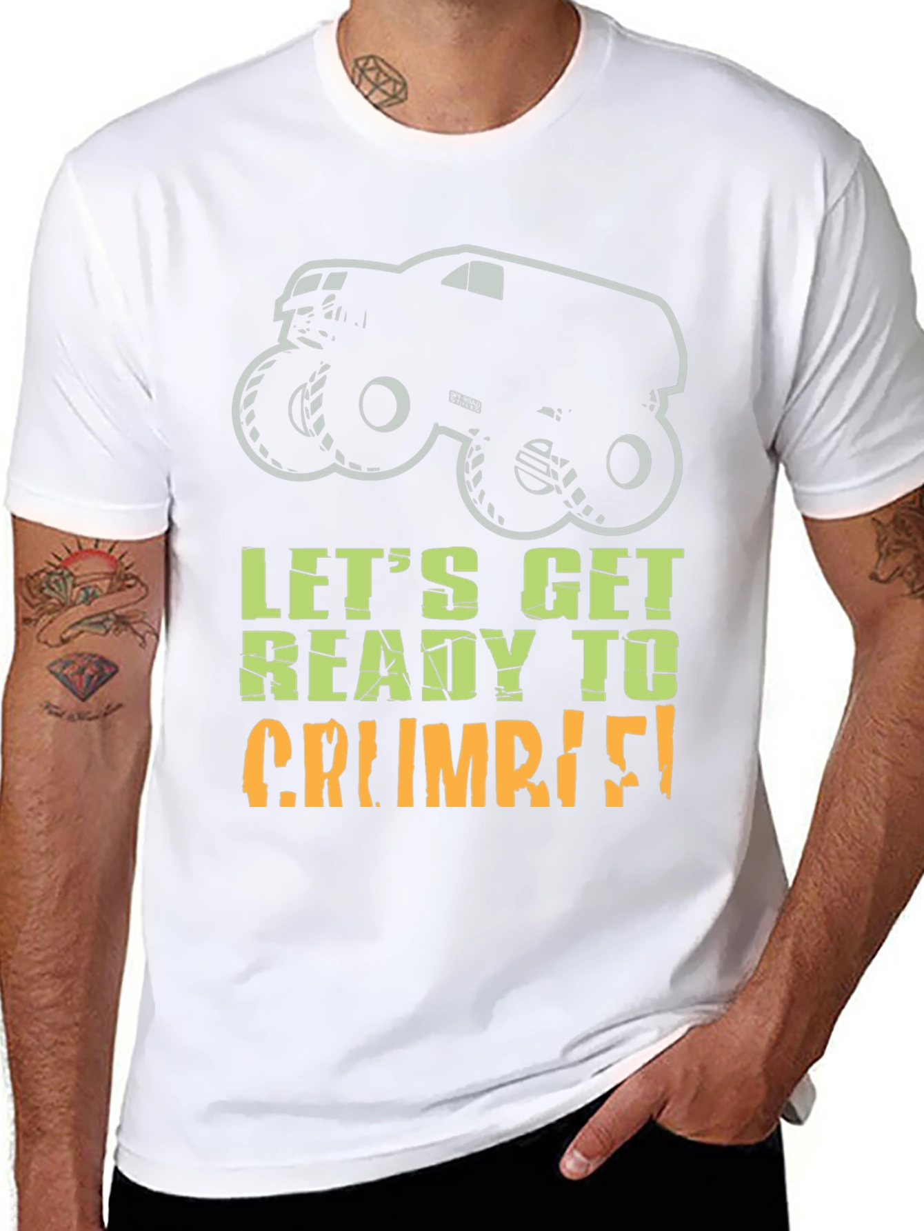 Monster Truck Crumble T-Shirt