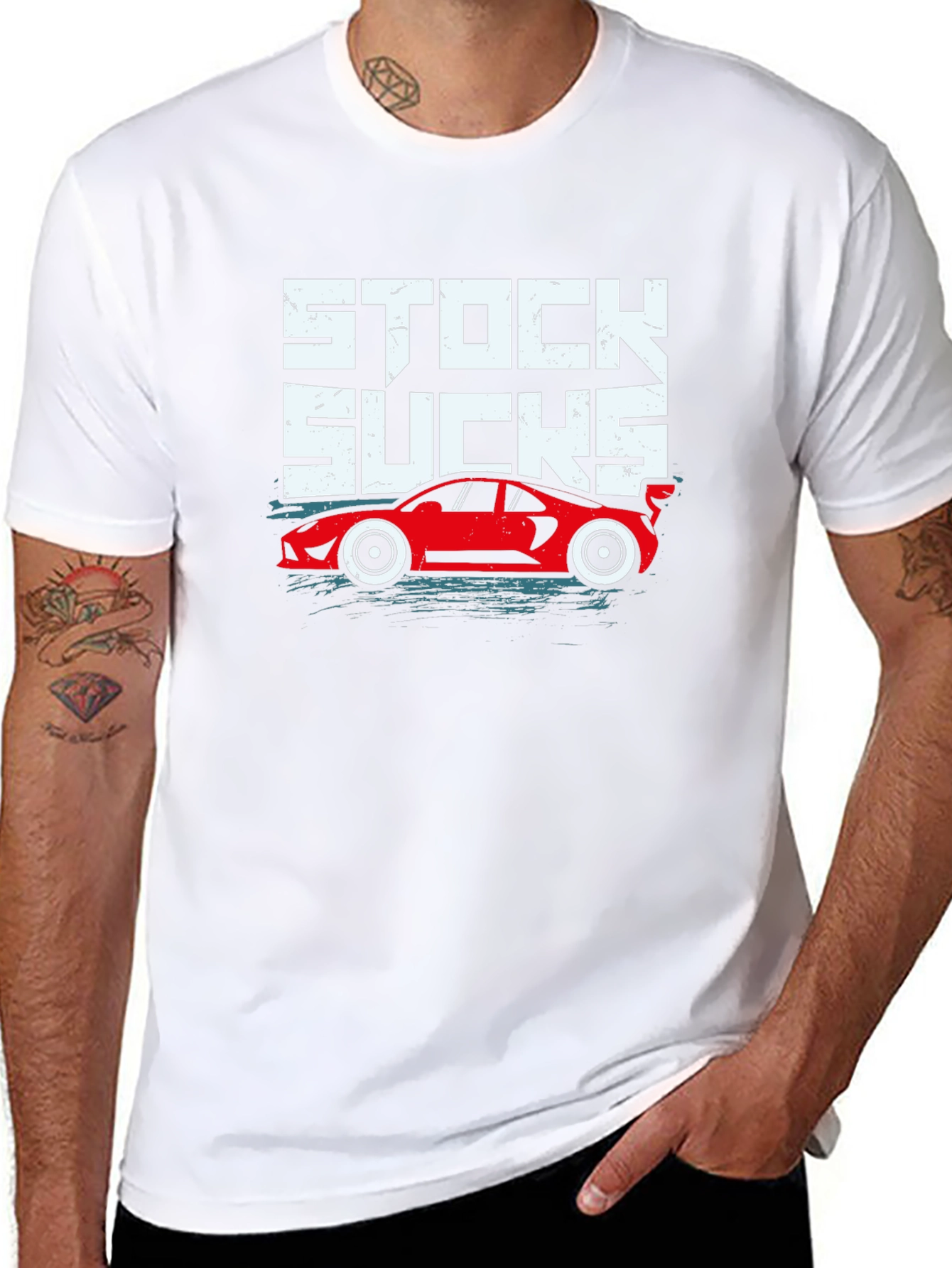 Stock Sucks T-Shirt - Car Enthusiast Tee