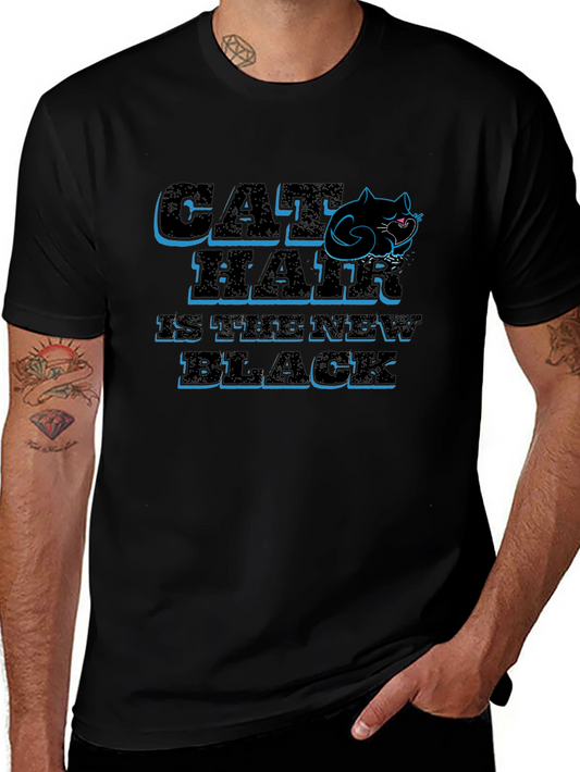 Cat Hair is the New Black Graphic T-Shirt