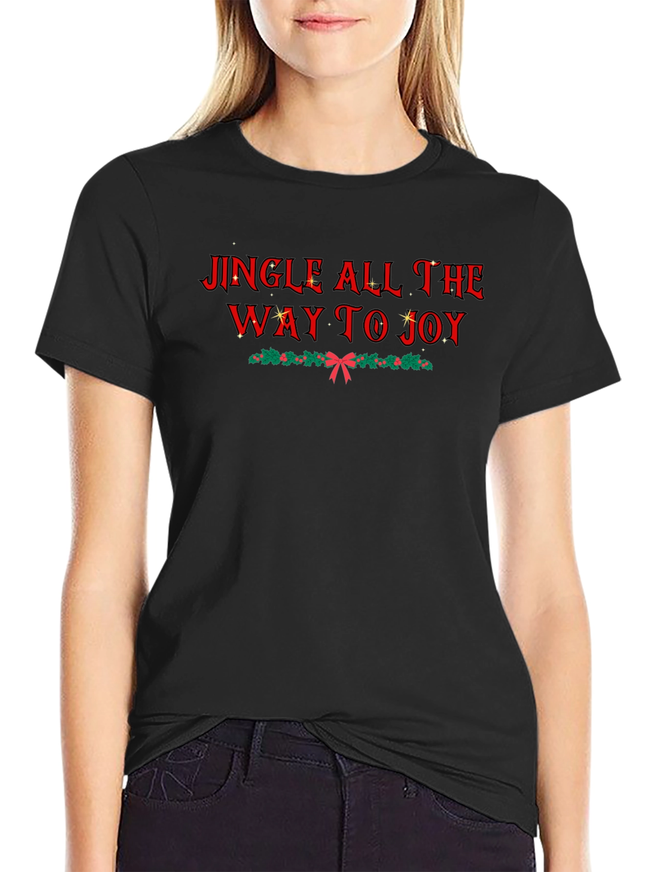Jingle All the Way T-Shirt - Holiday Cheer