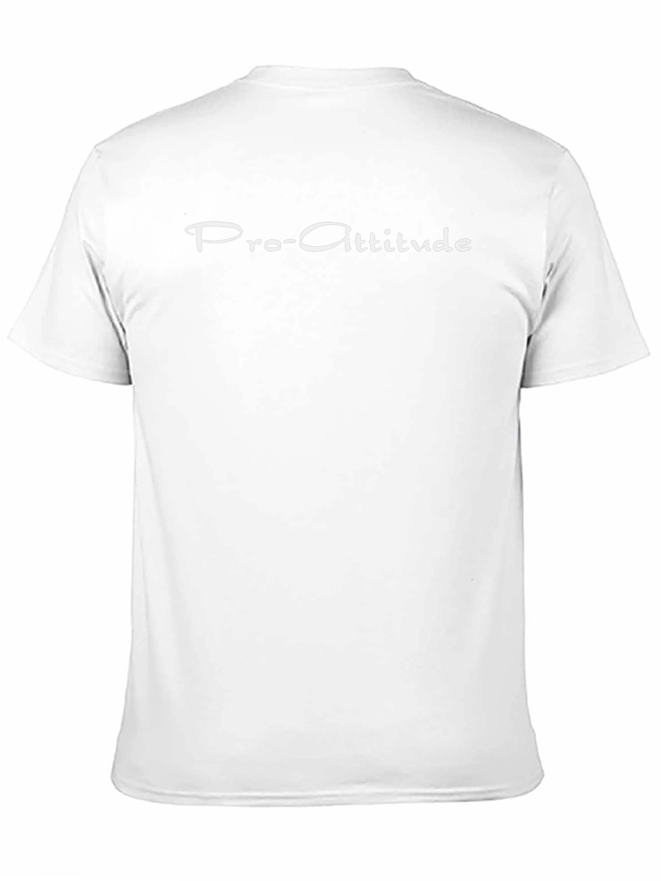 Pro-Attitude Black Graphic Tee - Casual Comfort