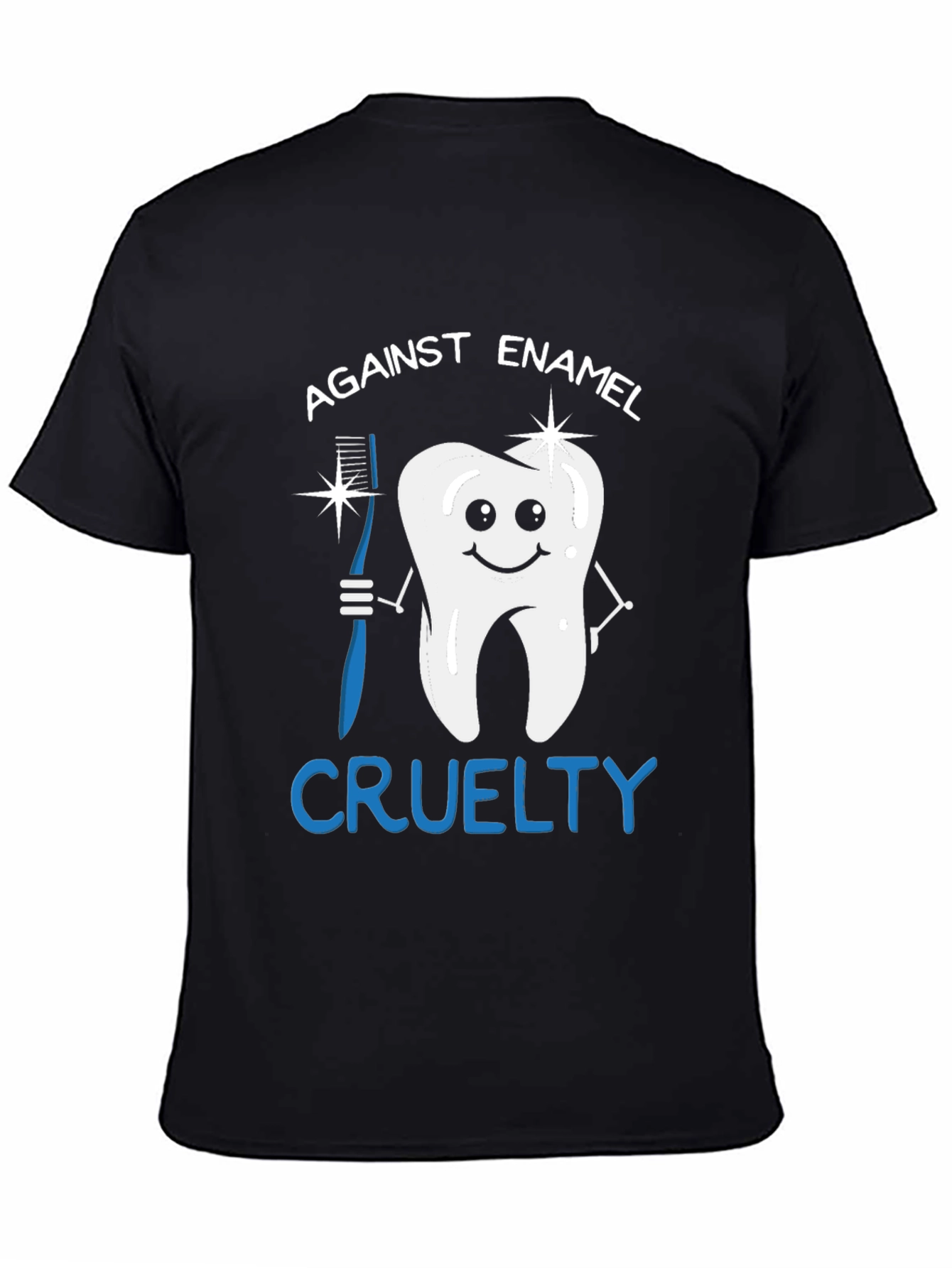 Against Enamel Cruelty Graphic Tee