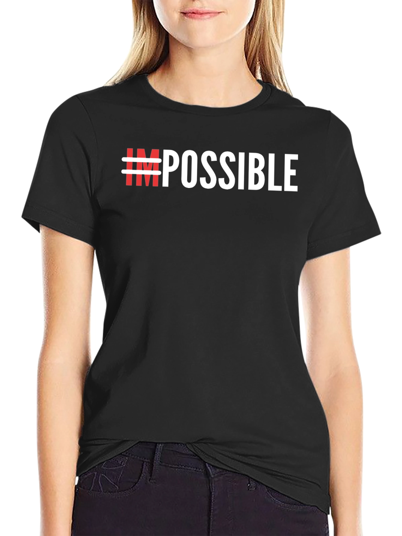 Impossible Graphic T-Shirt - Black