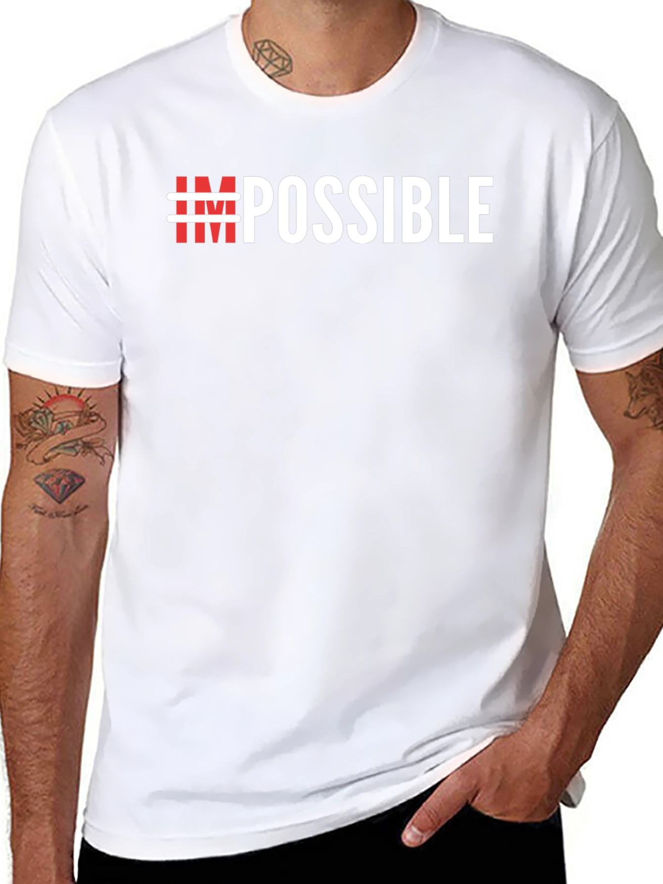 Impossible Graphic T-Shirt - Black