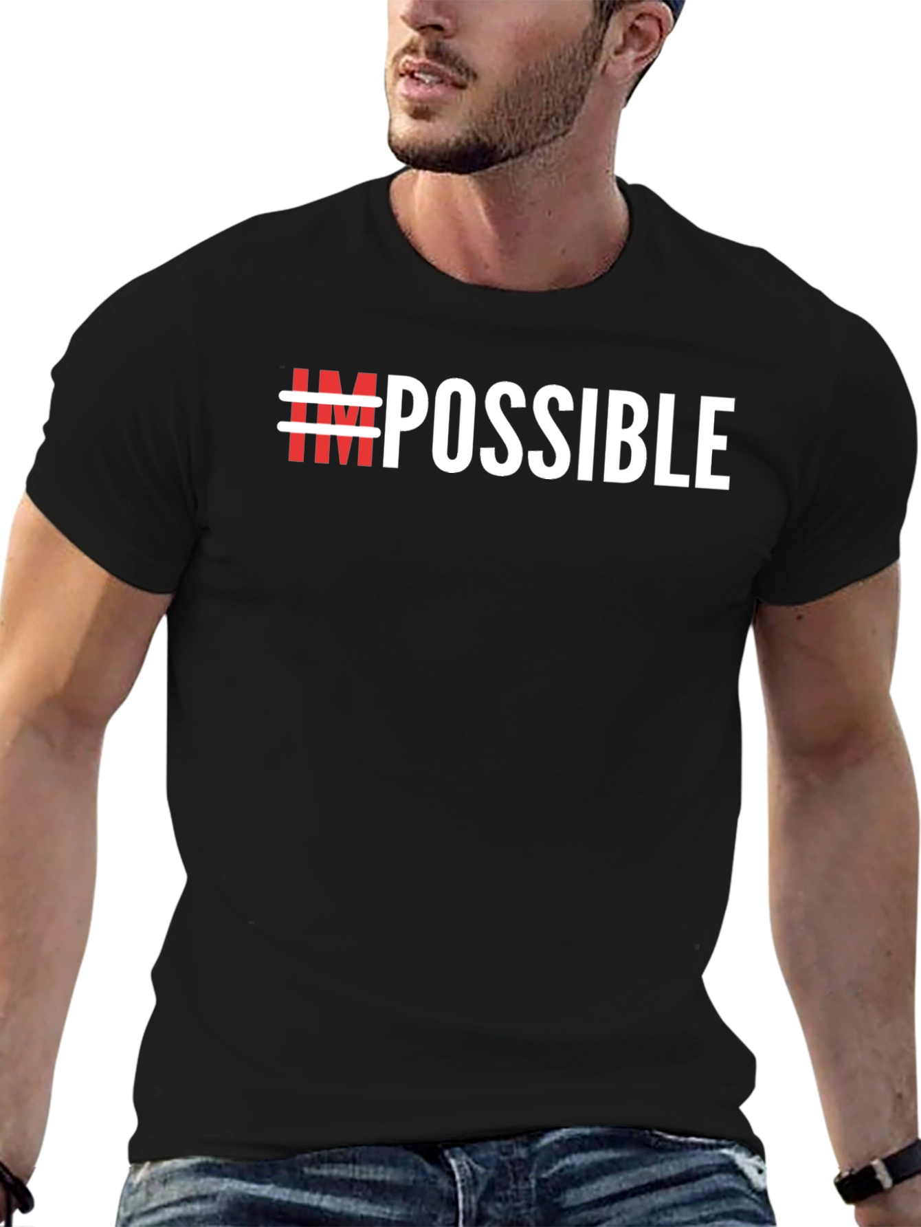 Impossible Graphic T-Shirt - Black