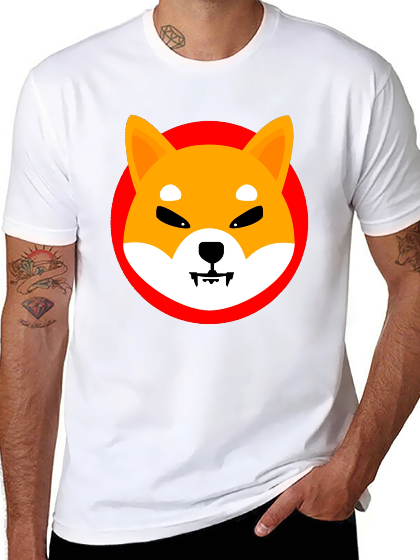 Shiba Inu Dog T-Shirt - Crypto Meme Tee