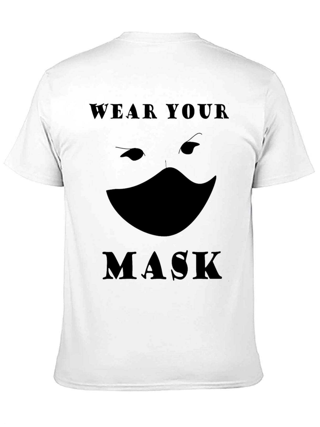 Wear Your Mask T-Shirt - Black Graphic Tee