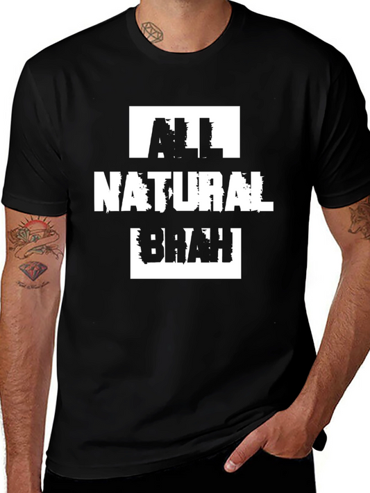 All Natural Brah T-Shirt - Black