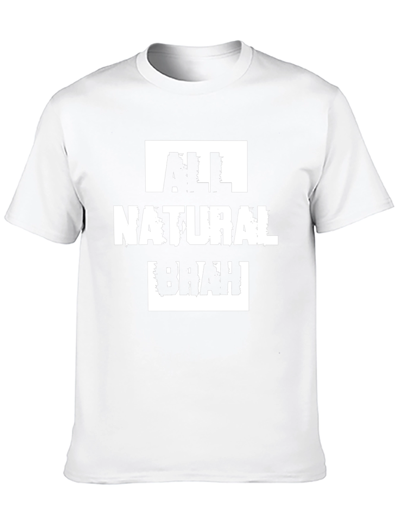 All Natural Brah T-Shirt - Black