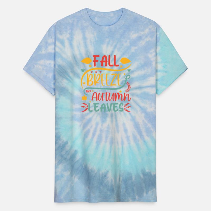 Fall Breeze And Autumn Leaves