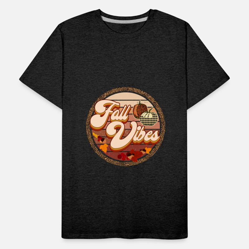 Fall Vibes Vintage Sunset Pumpkin