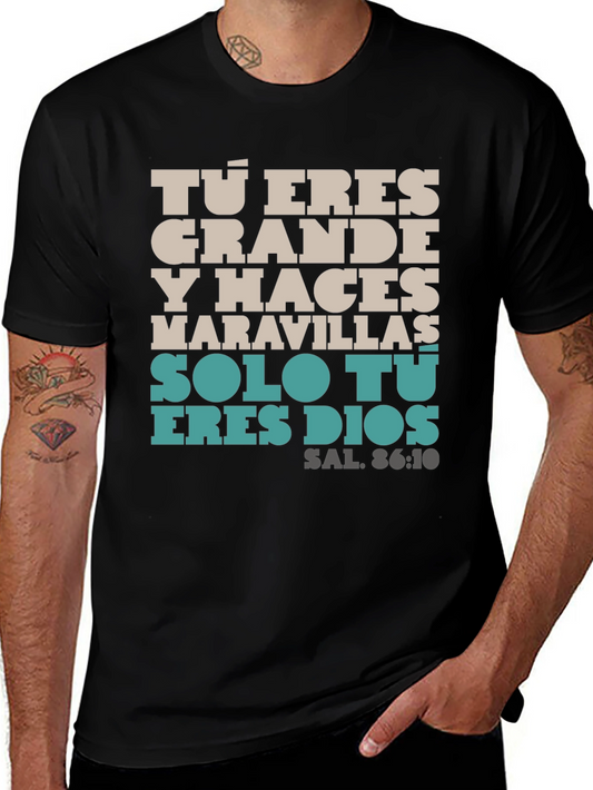 Faith-Based Tee: Tú Eres Grande - You Are Great T-Shirt