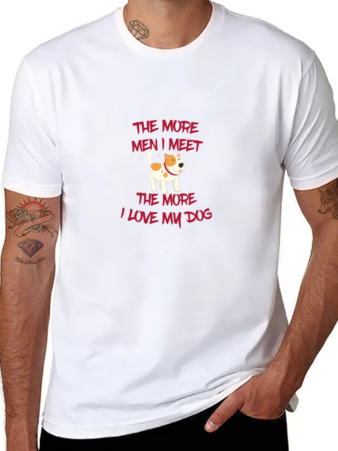 Dog Lover Graphic T-Shirt